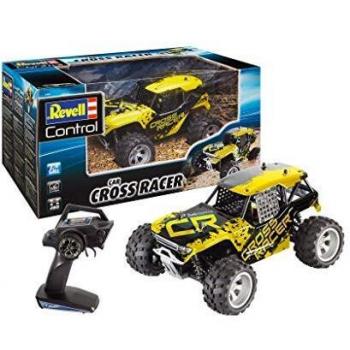 Revell Control-Buggy Cross Racer Juguetes a Control Remoto, Color Amarillo