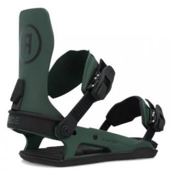 Ride C6 Matcha L - Fijaciones de Snowboard, modelo C-6, talla L, diseño ergonómico, ajuste rápido, alta respuesta y soporte lateral, compatible con la mayoría de tablas de snowboard
