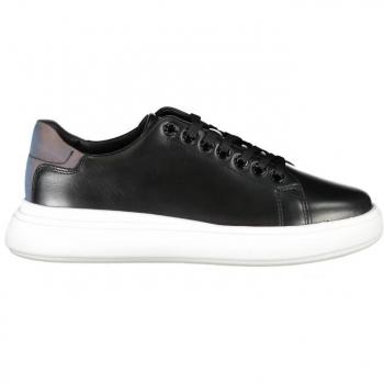 Calvin Klein Women's Black Raised Cupsole Lace-Up Sneakers EU39/US9
