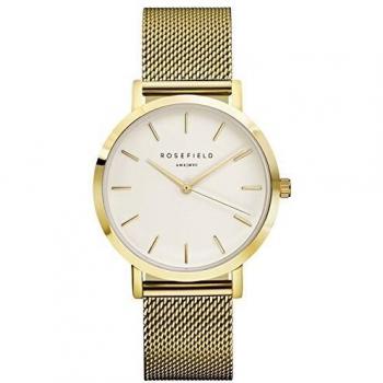 Rosefield Reloj Analógico para Mujer de Cuarzo con Correa en Acero Inoxidable MWGM41