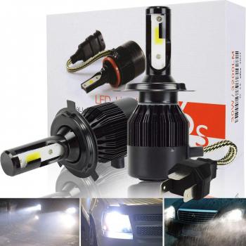 Safego 2x H4 Hi/Lo Faro Bombillas Alquiler de luces LED 60W 6000LM brillante estupendo de la lámpara con la viruta del COB para el coche / Van / Camión / vehículo Car Auto Llevado conduciendo la Luz de Niebla NO CANBUS