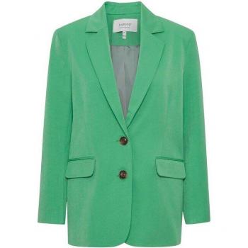 b.young Estale Women's Blazer in Ming Green