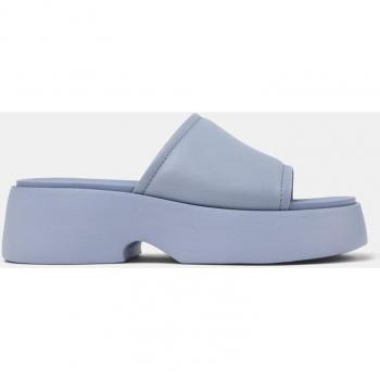 CAMPER Tasha Sandals - Blue, Size 35, Smooth Leather