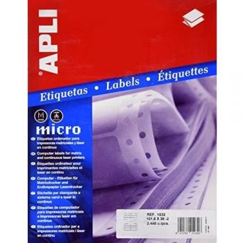 Apli 1032 - Etiquetas, 100 hojas