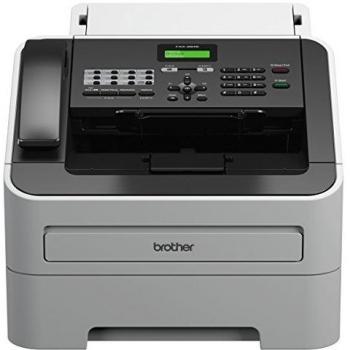 Brother - Fax Láser 2845, Resolución 300 x 600 dpi, Velocidad de Transmisión 33.6 Kbit/s, Capacidad de Copia hasta 99 Páginas, Negro y Blanco (Importado)