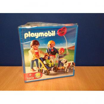 PLAYMOBIL® 3209 Familia con Perro y carro de bebé