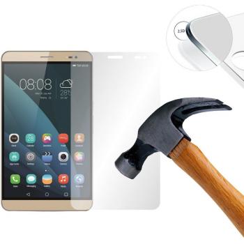 (El terminator de rasguñas) Lusee® Huawei MediaPad X2 (Honor X2) 7.0 pulgada el protector de la pantilla de vidrio templado- el borde ligero ronda pero la duerza podrias hasta 9H (más duro que uno cuchillo) El protector de pantilla se embalajado con pa