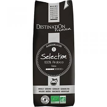 Destination - Café Ecológico Molido - 250 g - Café de Especialidad 100% Pur Arábica - Café Orgánico - Tostado Artesanalmente - Intensidad Media