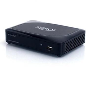 SmartTV Box XORO HST 260 T2/C DVB-T/T2 IP-Box HD Negro, Android 6.0