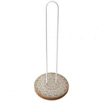 Portarrollos de Madera Mandala Decorativo