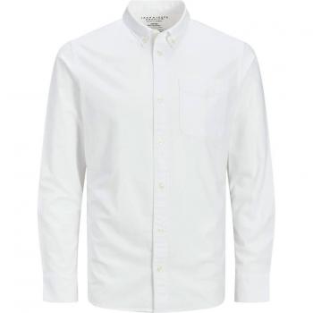 Jack And Jones Mens Slim Oxford Shirt - White - L