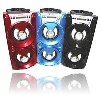 ALTAVOZ TORRE 10W POTENCIA DE SALIDA EN 2 ALTAVOCES DE 4, CON BLUETOOTH, MULTIFUNCION DE USB, TARJETA TF, RADIO FM, AUX, PANTALLA LED, ACABADO EN CAJA DE MADERA ELEGANTE Y LUZ DE AMBIENTE, 35CM DE ALTO
