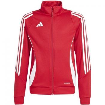 Chaqueta de fútbol adidas Tiro24 infantil roja