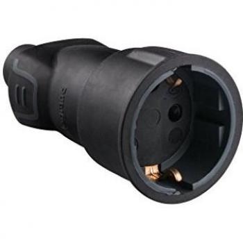 legrand 050197 Base de Enchufe Profesional, 3680 W, 230 V, Negro