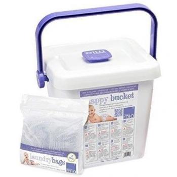 Bambino Mio, contenedor de pañales y bolsas de lavado