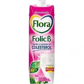 Flora - Leche Desnatada Folic B - 1 L