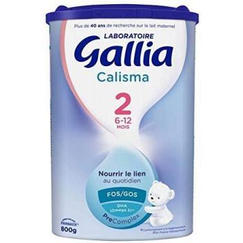 Leche en polvo Gallia Calisma 2º Edad 6-12 meses 800g sin aceite de palma