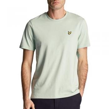 Lyle and Scott Men's Plain T-Shirt - Turquoise Shadow - XL