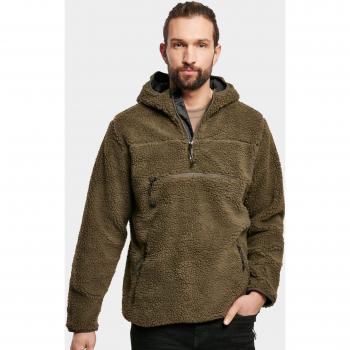 Brandit Teddy Windbreaker Jacket - Olive - Men's Sizes S to 5XL