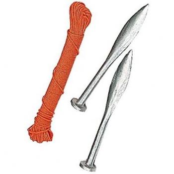 Spear & Jackson - Cordel trazador y clavos para albañilería