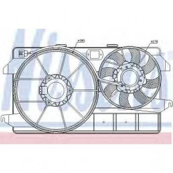 Ventilador de Radiador Nissens 85264 con alta eficiencia y diseño optimizado