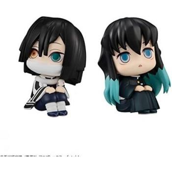 Kit Figuras Look Up Megahouse Demon Slayer Tokitou Muichirou y Iguro Obanai