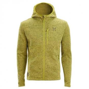 Forro polar con capucha Altus Seneca I30 verde amarillento - L