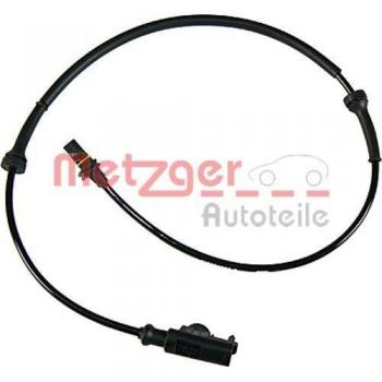 Sensor ABS Metzger 0900452 para Mitsubishi Colt y Smart Forfour - Sensor de velocidad de rueda trasera