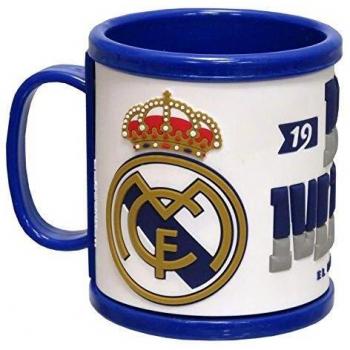 Taza 3D de Plástico Multicolor Real Madrid CF - Producto Oficial CyP Brands