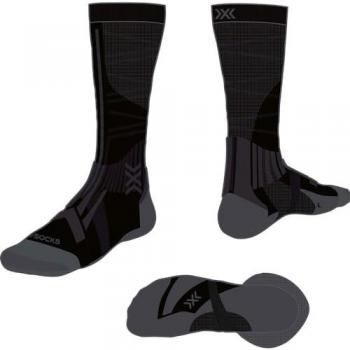 Calcetines X-Socks Trail Run Perform Helix OTC, Unisex adulto, color Black/Charcoal, talla 42-44