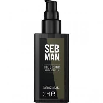 Sebastian Man The Groom 30ml - aceite para barba y cabello