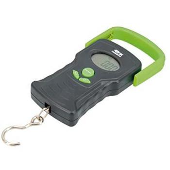 Báscula Digital de Equipaje FSK 50 kg - Ferrestock, capacidad máxima de 50 kg, pantalla LCD, diseño portátil y ligero, función de tara, indicador de batería baja