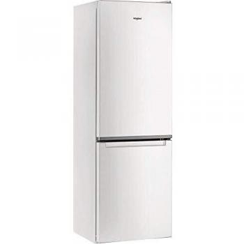 Whirlpool - Frigorífico combi W7 821I W blanco, sistema no frost full, tecnologìa inteligencia 6th sense, 191.2 x 59.6 x 67.8 cm, eficiencia NEL E