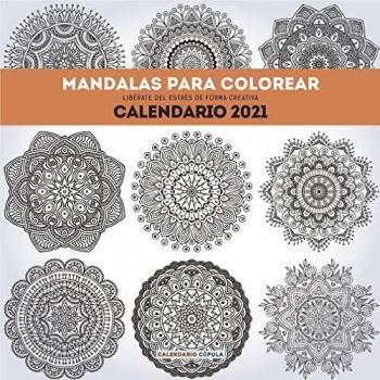 Calendario Mandalas para colorear 2021