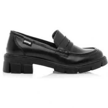 Zapatos Casual para Niña MTNG Mia Negros sin Cierre Abiertos con Puntera Redonda