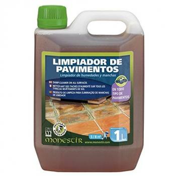 LIMPIADOR PAVIMENTOS EXTERIORES ANTIMOHO 1L MONESTIR