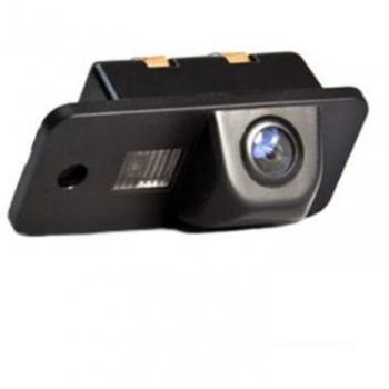 CAM22 - Color Vista posterior de la cámara cámara de visión trasera con líneas de cuadrícula como luz de la matrícula,ayuda sensor de aparcamiento para Audi A8, Q7, S4, R4, S5, TT,A3, A5, A4, A6, Cabriolet