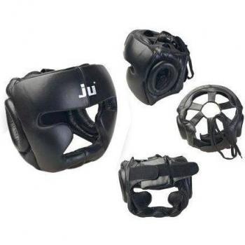 Ju - Sports - Casco de boxeo, tamaño S, color negro