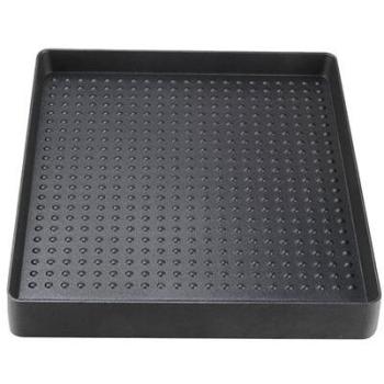 Plancha de Asar Muvip para Cocina Portátil - Zona Recoge Grasa, Bordes Antisalpicaduras, Revestimiento Antiadherente, Compatible con Cocinas de 1 Quemador (MV0614, MV033