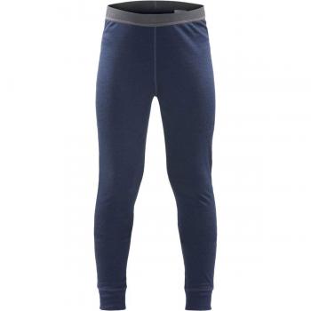 Haglöfs Actives Blend Long John Junior Pantalón, Niños, Tarn Blue, 164