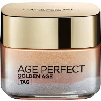 L'Oréal Paris Age Perfect Golden Age Crema de Día Fortificante con SPF 20, Rosa Radiante, para Pieles Maduras y Apagadas, 50 ml