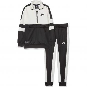 Nike B Air TRK Suit Cuff Tracksuit, Niños, Black/Sail, S
