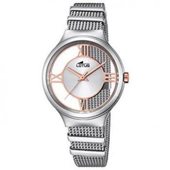 Lotus 18331/1, Reloj de pulsera, plateado