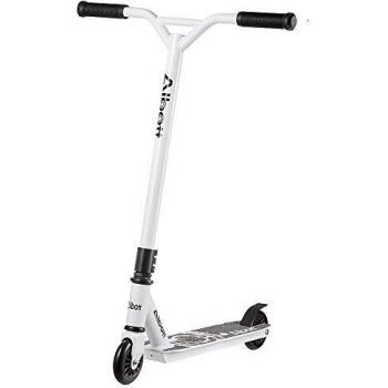 Albott Patinete para Niña Niño y Adultos Patineta de Trucos Freestyle Profesional Aluminio Scooter con 2 Ruedas Barra de Y