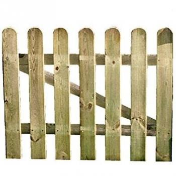 Faura 30331 Valla de Madera Pintada de 80 x 100 cm