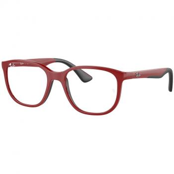 Ray-Ban RY9078VF Asian Fit 3950 Kids' Eyeglasses Red Size 48 - Frame Only - Blue Light Block Available