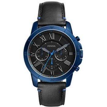 Fossil Reloj Analógico para Hombre de Cuarzo con Correa en Cuero FS5342