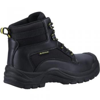 Amblers Safety 501R S1P Men's Black Leather Safety Boots - Size UK 9