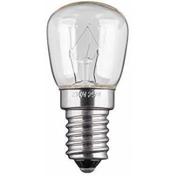 Bombilla de Refrigerador E14 15W Transparente 230V