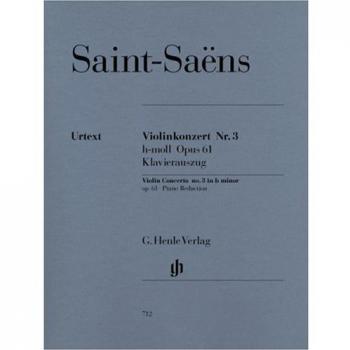 Concerto si min. op.61 --- violon et piano: Klavierauszug